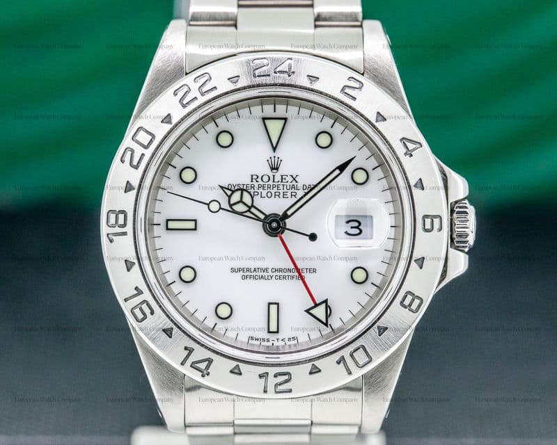 Rolex Explorer II White Dial SS