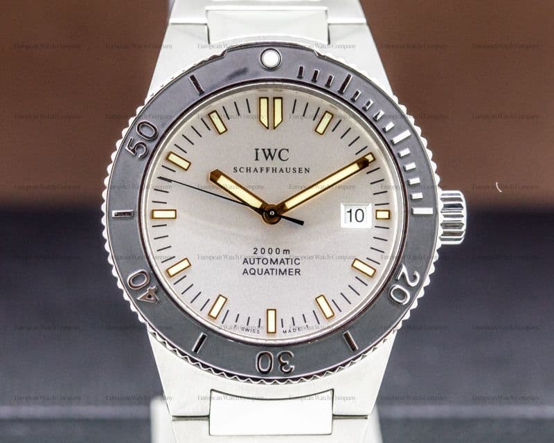 IWC Aquatimer GST 2000 Silver Dial SS RARE