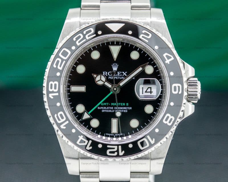 Rolex GMT Master II Ceramic SS 