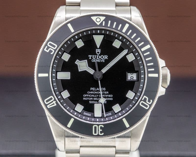 Tudor Pelagos Black Dial Titanium / Bracelet