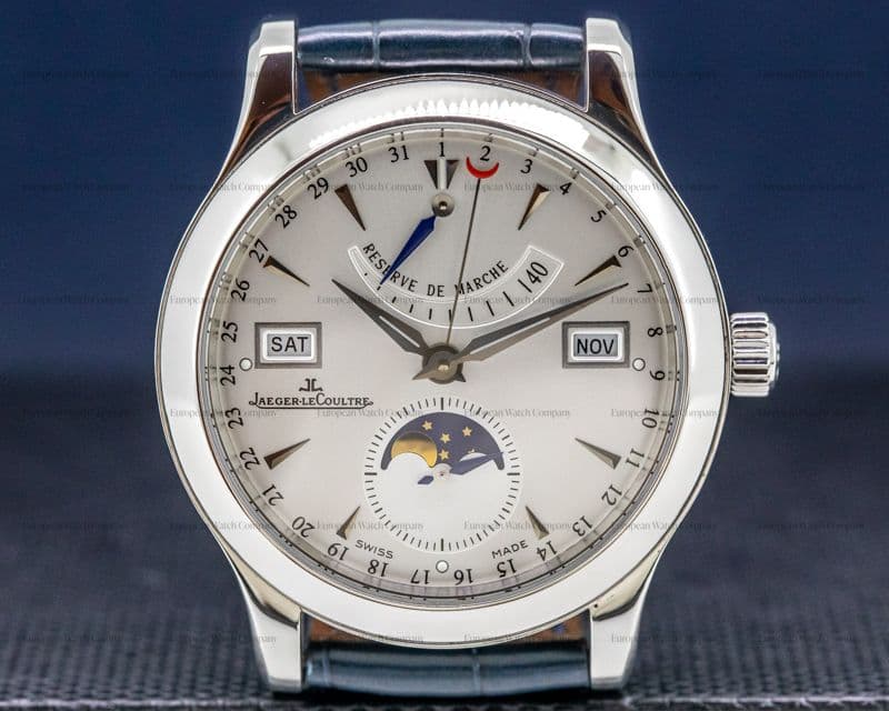 Jaeger LeCoultre Master Calendar SS Silver Dial