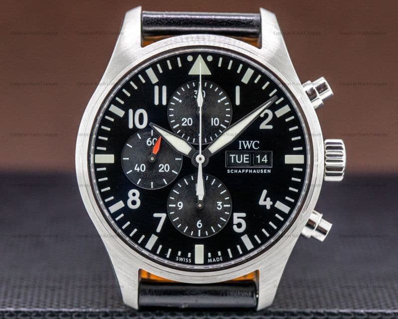 IWC Flieger Pilot Chronograph SS  
