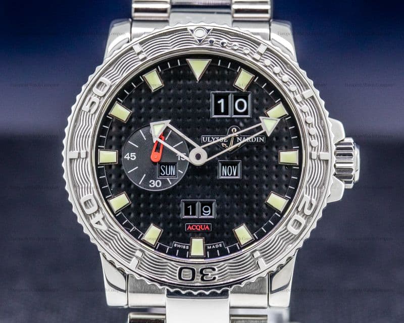 Ulysse Nardin Marine Acqua Perpetual
SS Black Dial