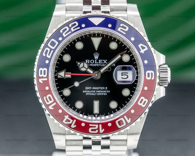 Rolex GMT Master II Ceramic "Pepsi" SS / Jubilee 
