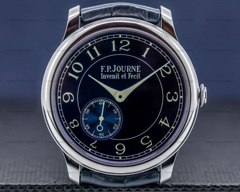 F. P. Journe Chronometre Bleu Tantalum Blue Dial 