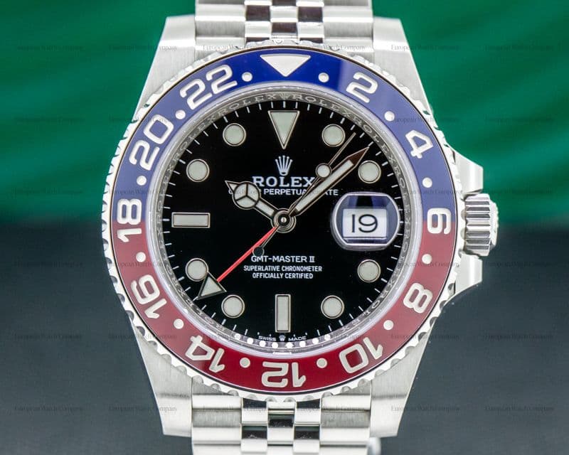 Rolex GMT Master II Ceramic "Pepsi" SS / Jubilee 