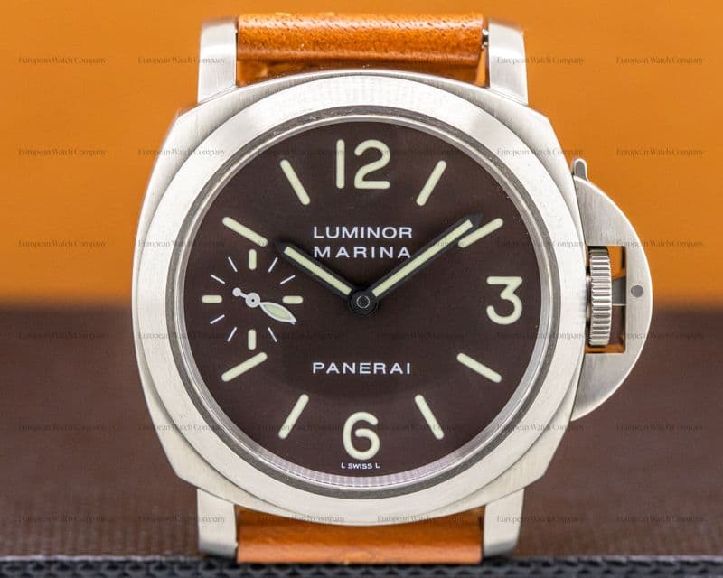 Panerai Luminor Marina Black Dial Titanium 