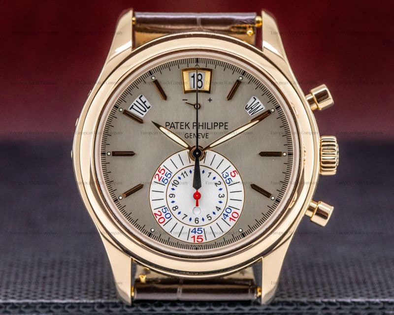 Patek Philippe Annual Calendar Chronograph 18K Rose Gold

