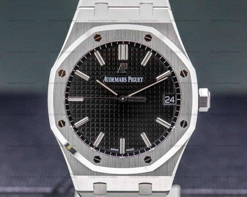 Audemars Piguet Royal Oak Black Dial 15500ST UNWORN