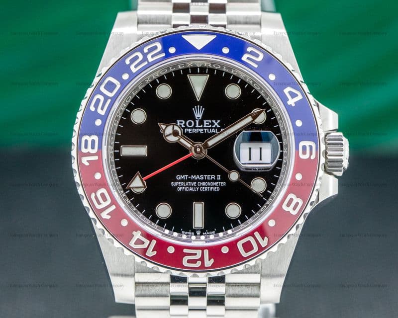 Rolex GMT Master II Ceramic "Pepsi" SS / Jubilee 