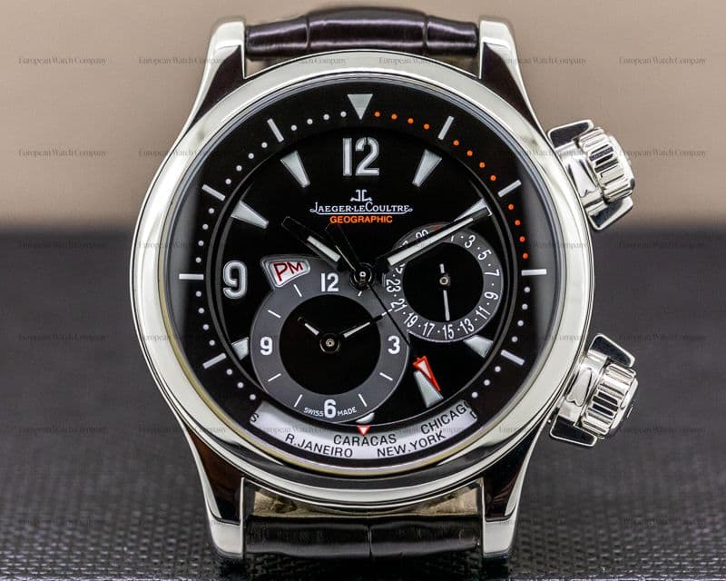 Jaeger LeCoultre Master Compressor Geographic SS 

