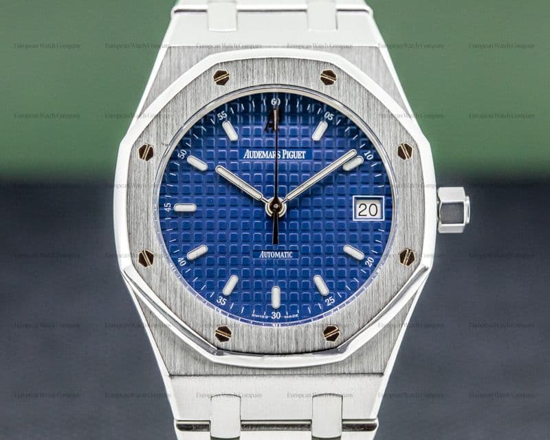 Audemars Piguet Royal Oak Blue Dial SS 36MM FULL SET  