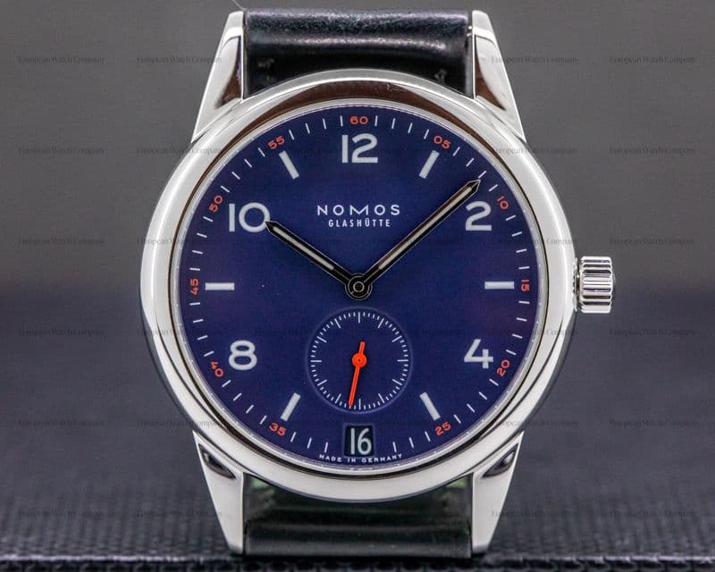 Nomos Club Timeless Limited Edition Blue Dial
