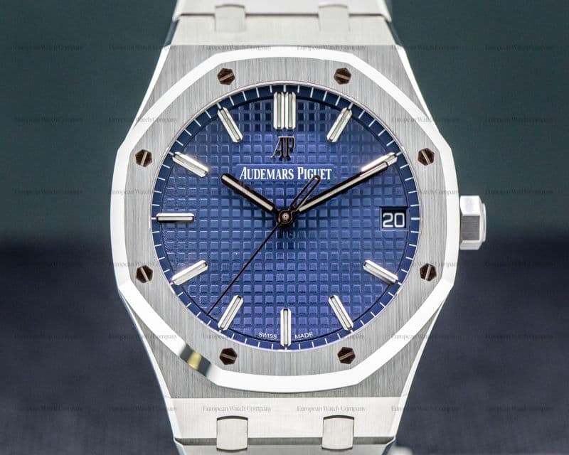 Audemars Piguet Royal Oak Blue Dial 15500ST UNWORN
