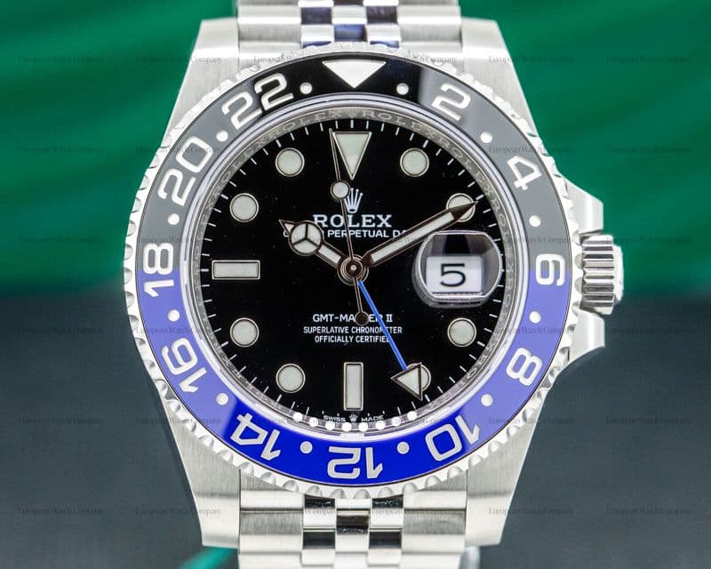 Rolex GMT Master II Ceramic "Batman" SS / Jubilee UNWORN
