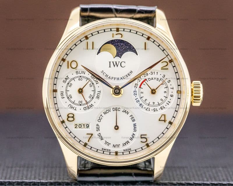 IWC Portuguese Perpetual Calendar II 18K Rose Gold FULL SET