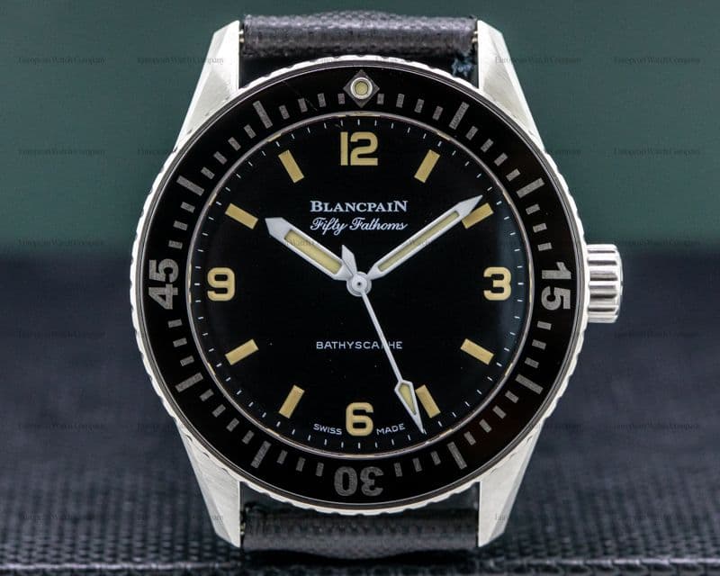 Blancpain Fifty Fathoms 38mm Bathyscaphe for HODINKEE 
