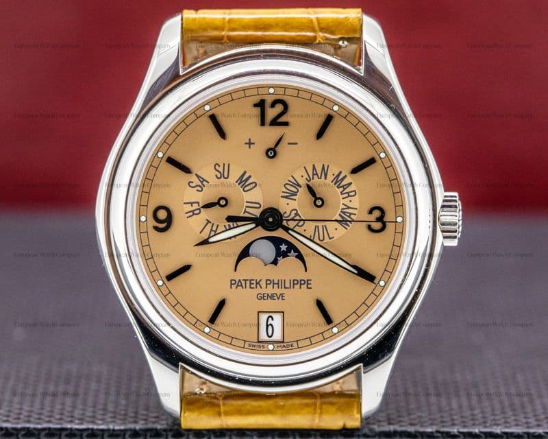 Patek Philippe Advanced Research Annual Calendar Platinum Salmon Dial Limited