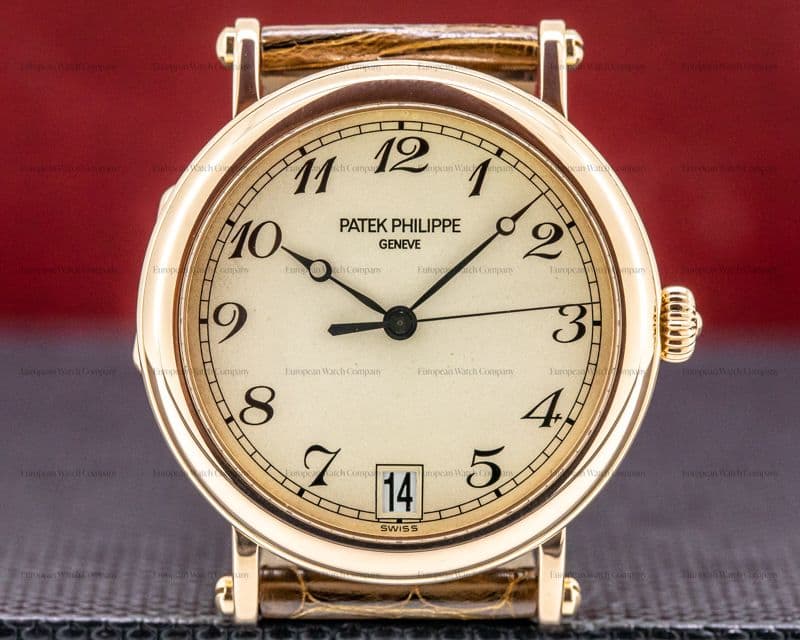 Patek Philippe Calatrava 5053 Officers Case 18K Rose Gold
