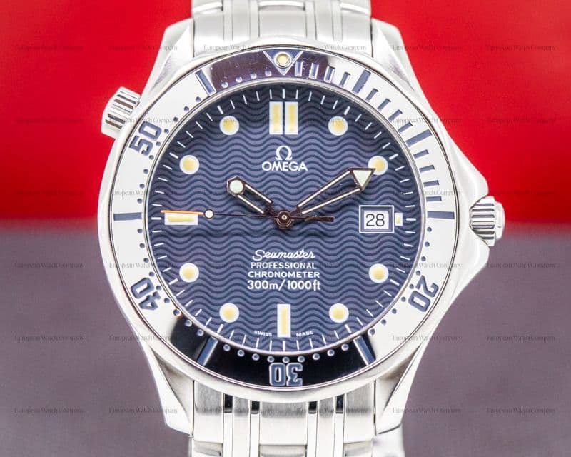 Omega Seamaster Professional Blue Dial SS 