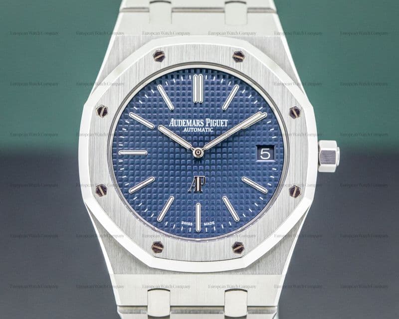 Audemars Piguet Royal Oak Extra Thin Blue Dial SS 15202ST 