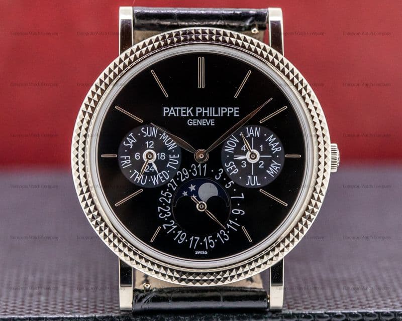 Patek Philippe Perpetual Calendar 5139 Black Dial 18K White Gold