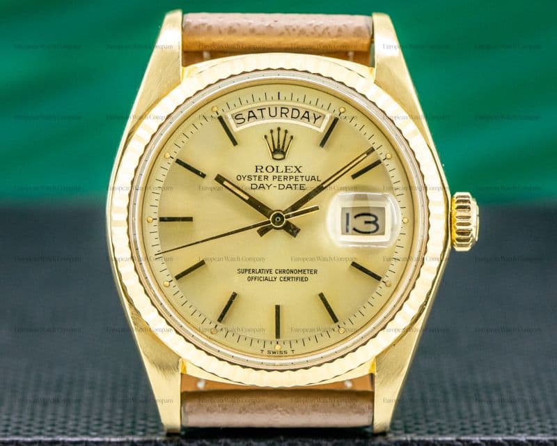 Rolex Oyster Perpetual Day Date 18K Yellow Gold 1976