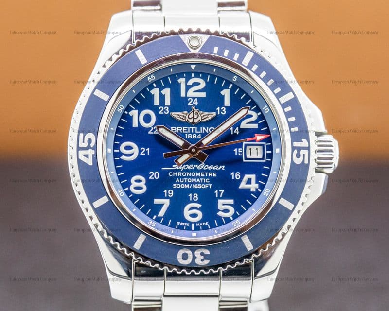 Breitling Superocean II SS Blue