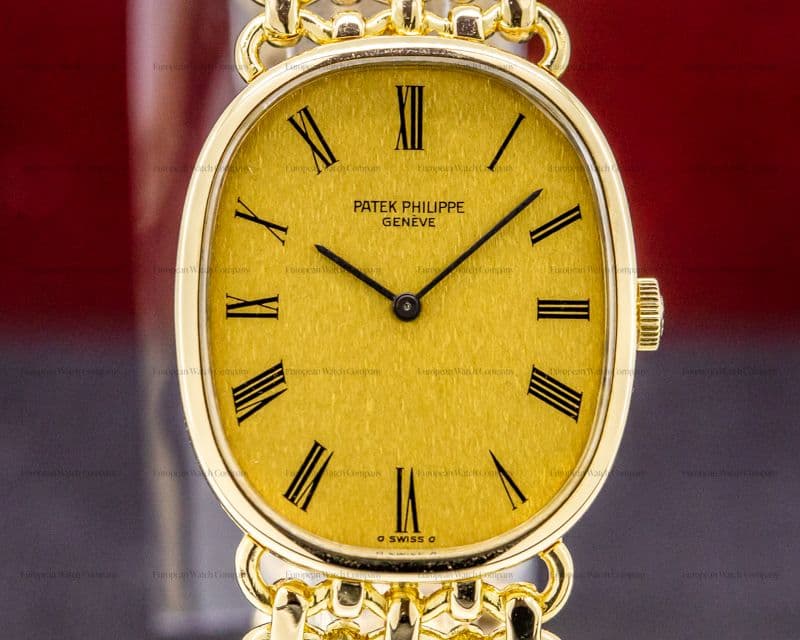 Patek Philippe Golden Ellipse 18K Yellow Gold Bracelet