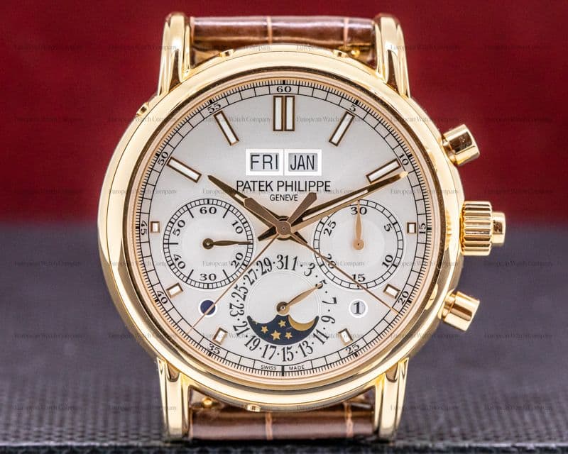 Patek Philippe Split Second Perpetual Calendar Chronograph Rose Gold UNWORN