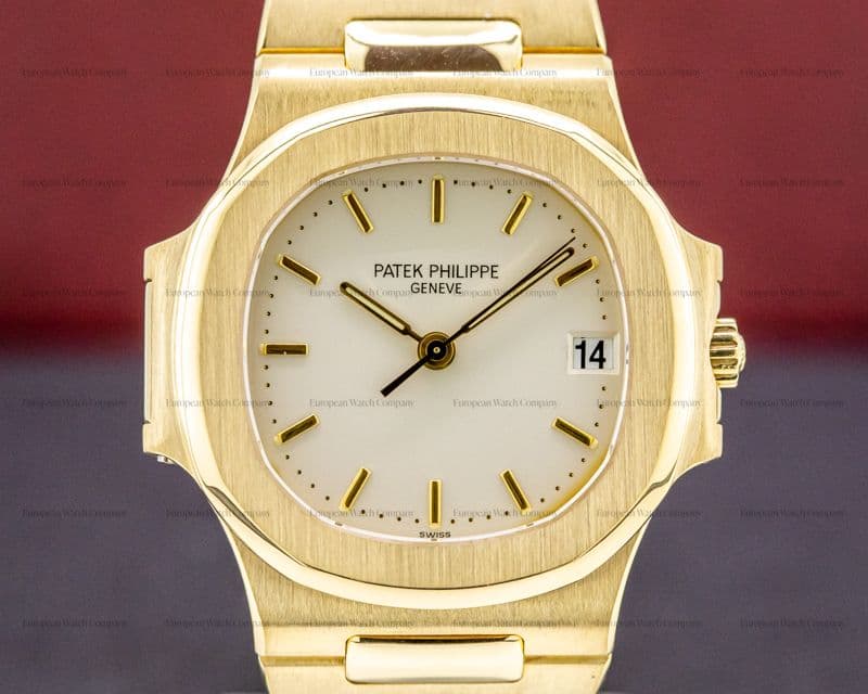 Patek Philippe Nautilus Mid Size 18K Yellow Gold WOW