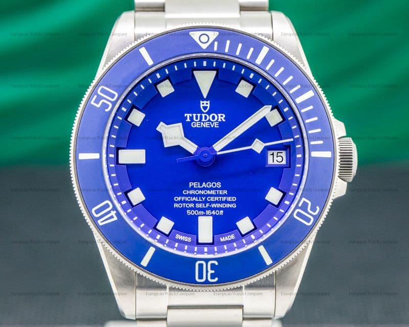 Tudor Pelagos Blue Dial In-House Caliber Titanium 