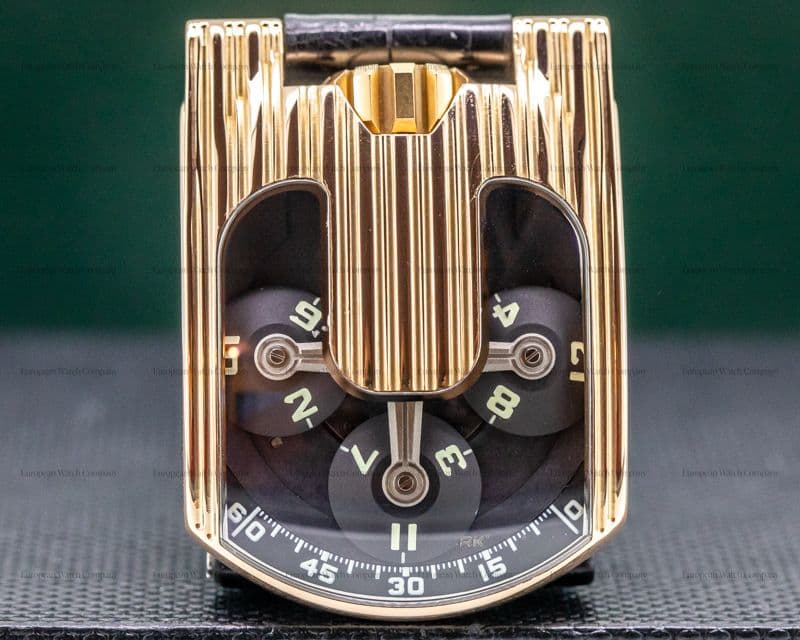 URWERK 103 Manual Wind 18k Rose Gold FULL SET 