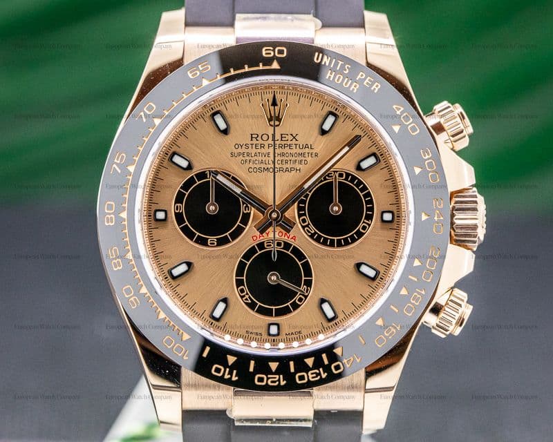 Rolex Cosmograph Daytona Ceramic 18K Everose Gold / Rose Dial 