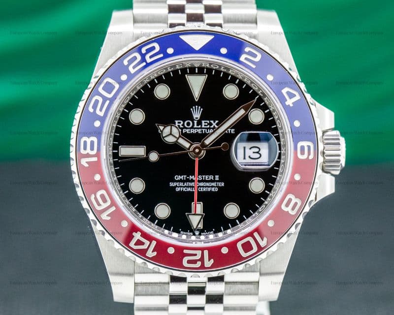 Rolex GMT Master II Ceramic "Pepsi" SS / Jubilee 
