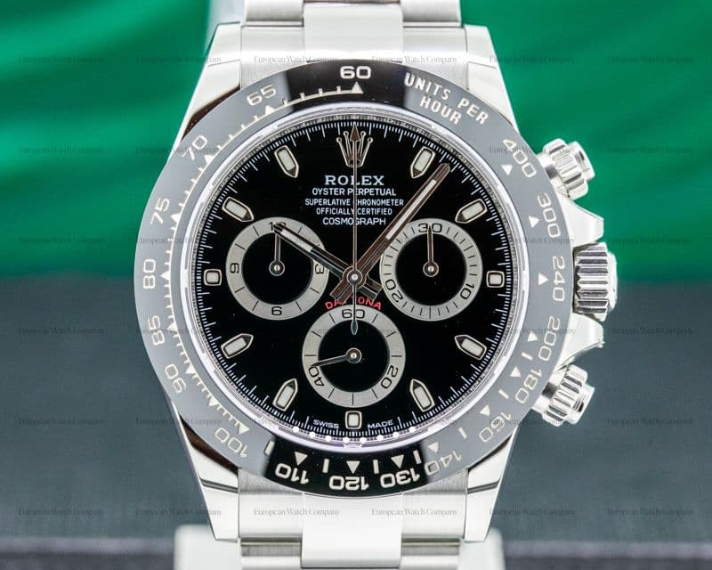 Rolex Daytona 116500LN Ceramic Bezel SS / Black Dial 