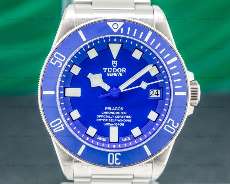 Tudor Pelagos Blue Dial In-House Caliber Titanium 