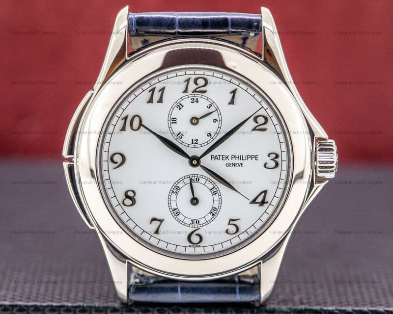 Patek Philippe Travel Time 5134G 18K White Gold / Breguet Numerals