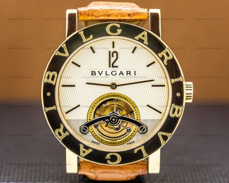 Bulgari Bulgari Bulgari Tourbillon 18k Yellow Gold 