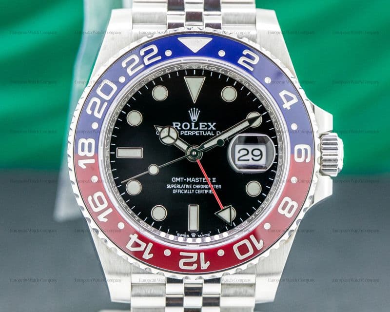 Rolex GMT Master II Ceramic "Pepsi" SS / Jubilee 