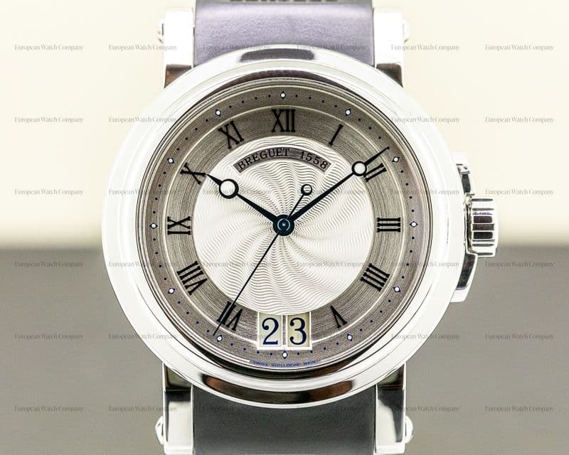 Breguet Marine Big Date SS / Rubber