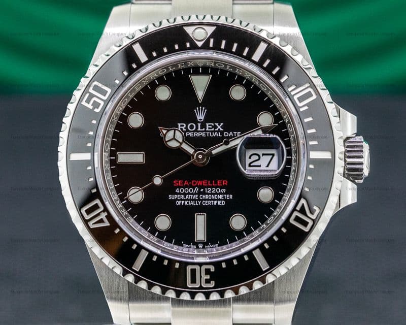 Rolex Sea Dweller RED 43mm 50th Anniversary SS 