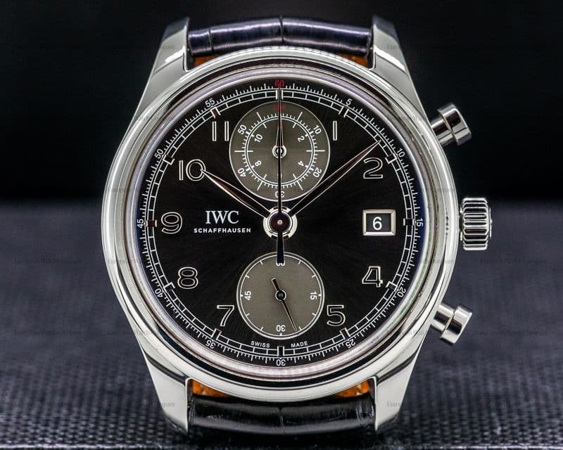 IWC Portuguese Chronograph Classic SS / Grey Dial 