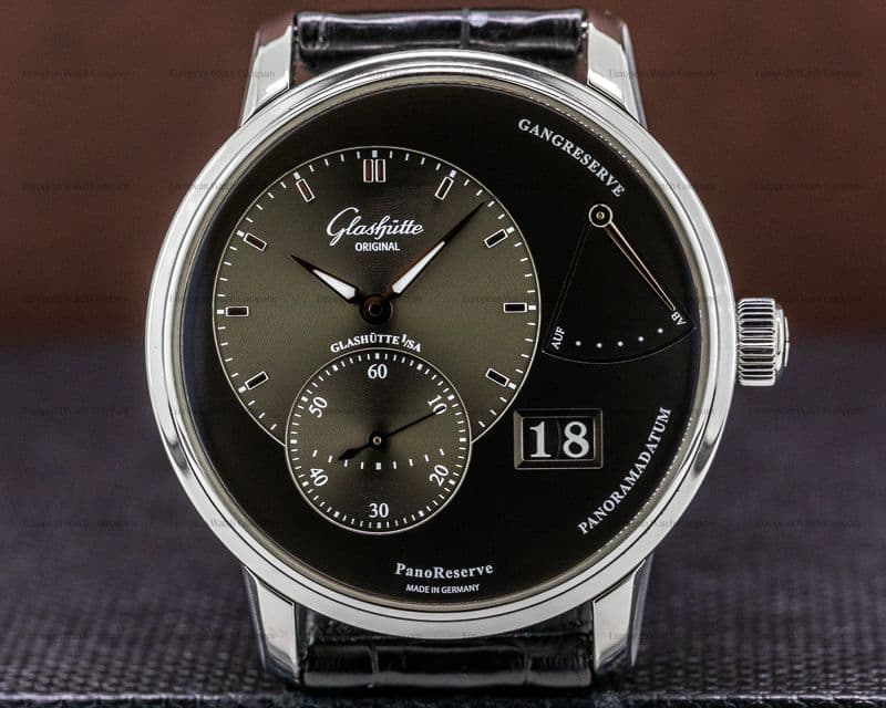 Glashutte Original PanoReserve Manual Wind Grey Dial SS
