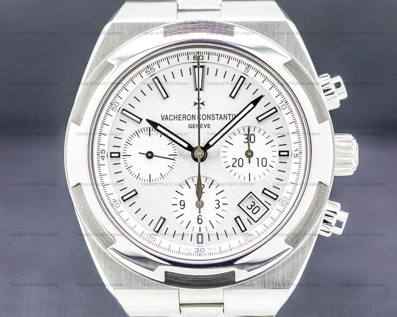 Vacheron Constantin Overseas Chronograph 5500V Silver Dial SS / Bracelet