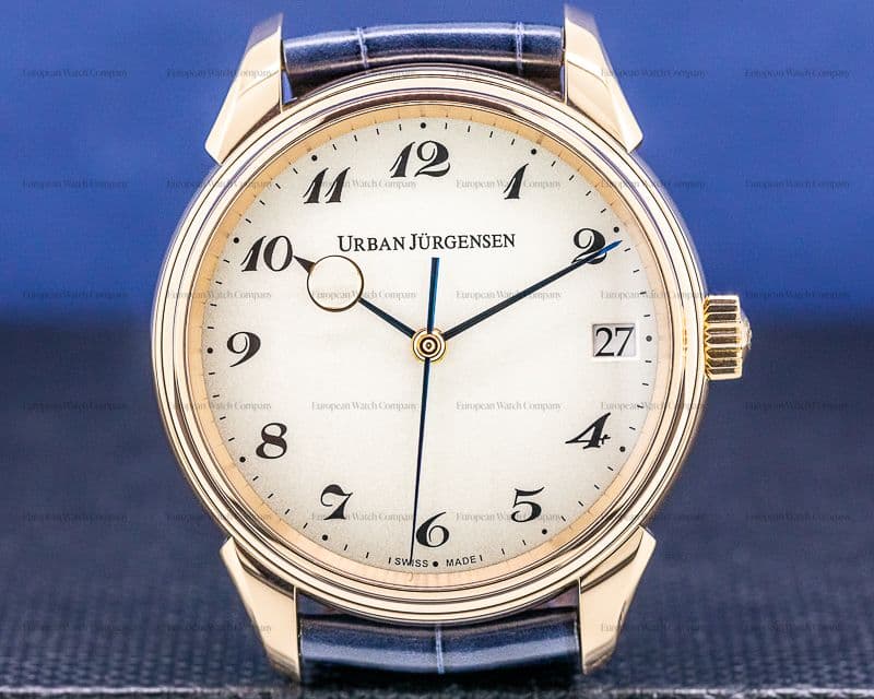 Urban Jurgensen Jules Collection 2240RG 18k Rose Gold / Breguet Numerals