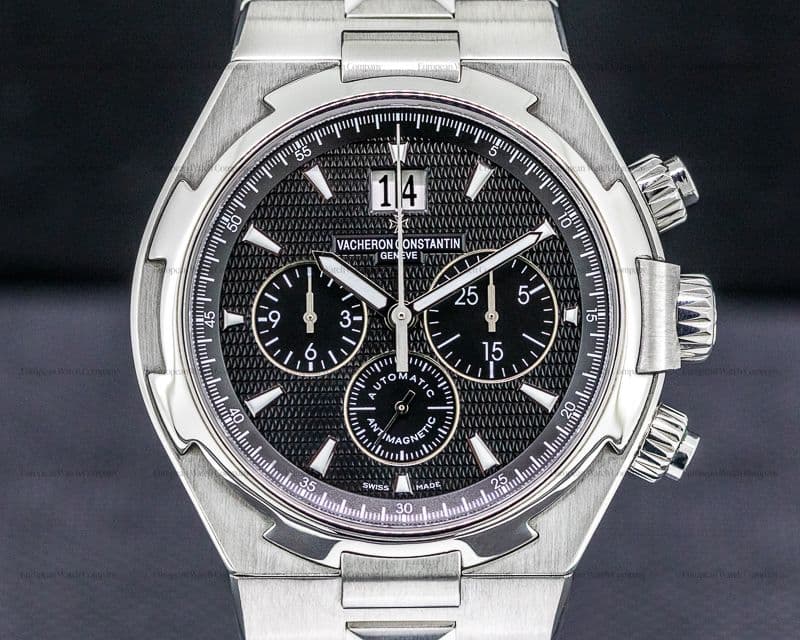 Vacheron Constantin Overseas Chronograph Black Dial SS / SS 