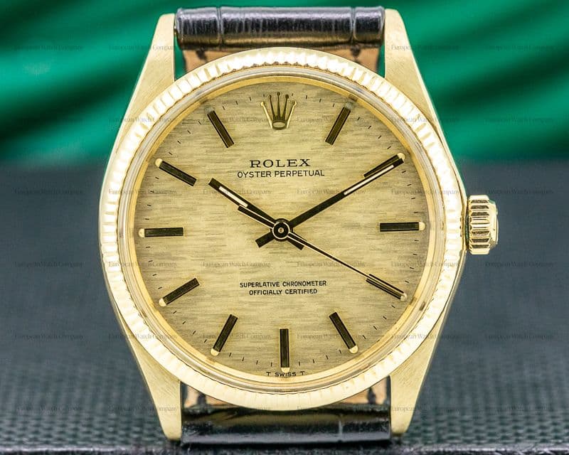 Rolex Oyster Perpetual 14K Yellow Gold
