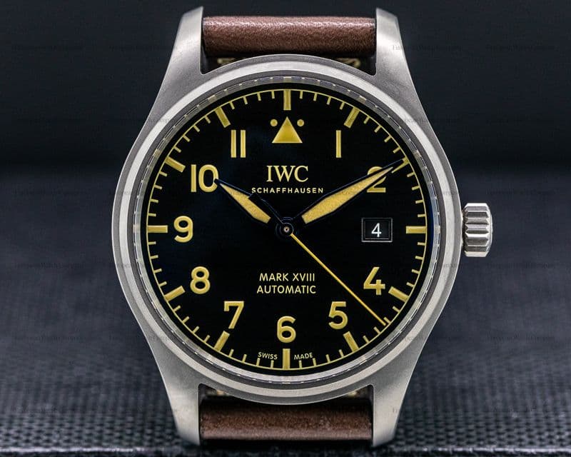 IWC Mark XVIII Heritage Black Dial Titanium