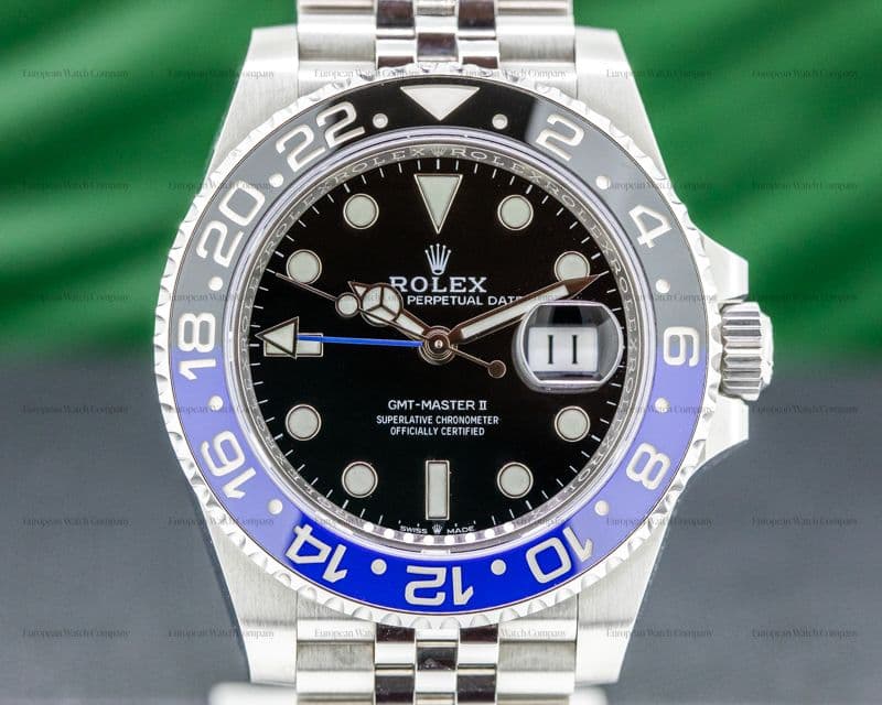 Rolex GMT Master II 126710 Ceramic "Batman" SS / Jubilee